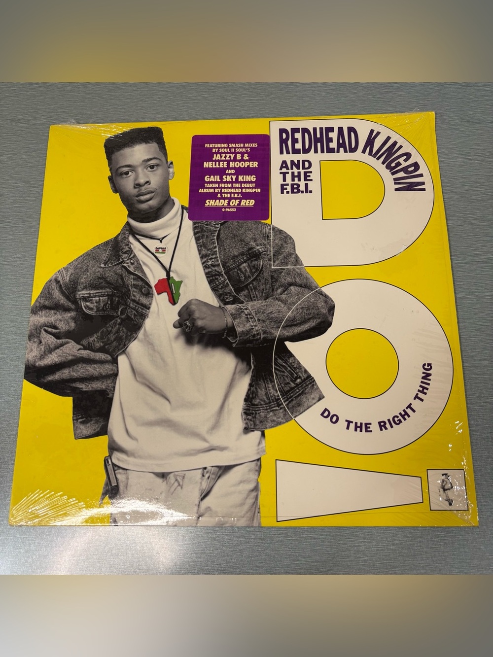 Redhead Kingpin "Do The Right Thing" Vinyl LP - Yellow & White Cover